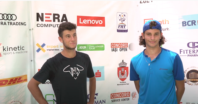 Alexandru Coman and Vlad Andrei Dancu decided to form a doubles team