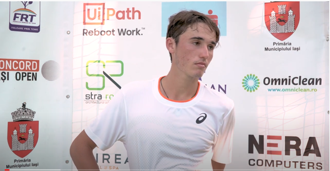 David-Nicholas Ionel, interview after his second round match at Concord Iași Open 2021