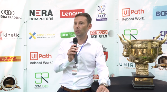 Interviu Andrei Oriță, Directorul General al companiei Concord Service Center, și proprietarul turneului ATP Challenger 100