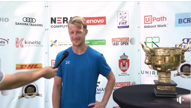 Interview with the champion of Concord Iași Open 2021, Zdenek Kolar