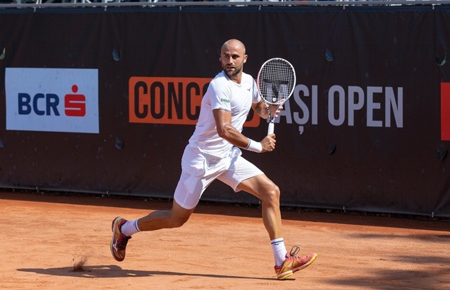 Marius Copil and Filip Jianu, in the second round at Concord Iași Open 2021. Victory for Cezar Creţu and Dan Tomescu in the first round of the doubles event.