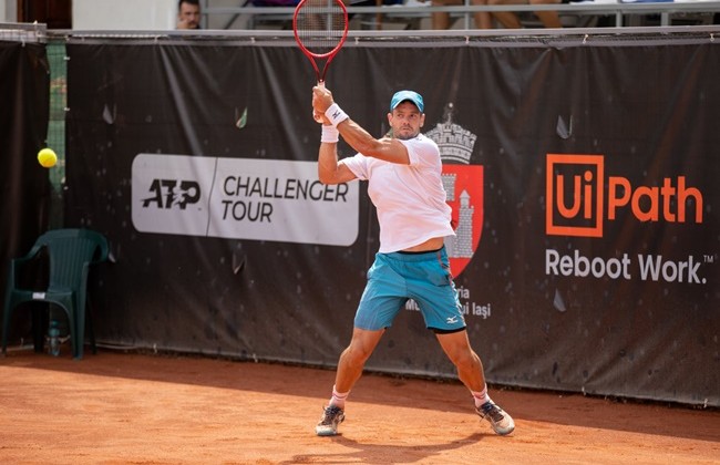 Sârbul Miljan Zekic, venit din calificări, s-a calificat în semifinalele Concord Iași Open 2021